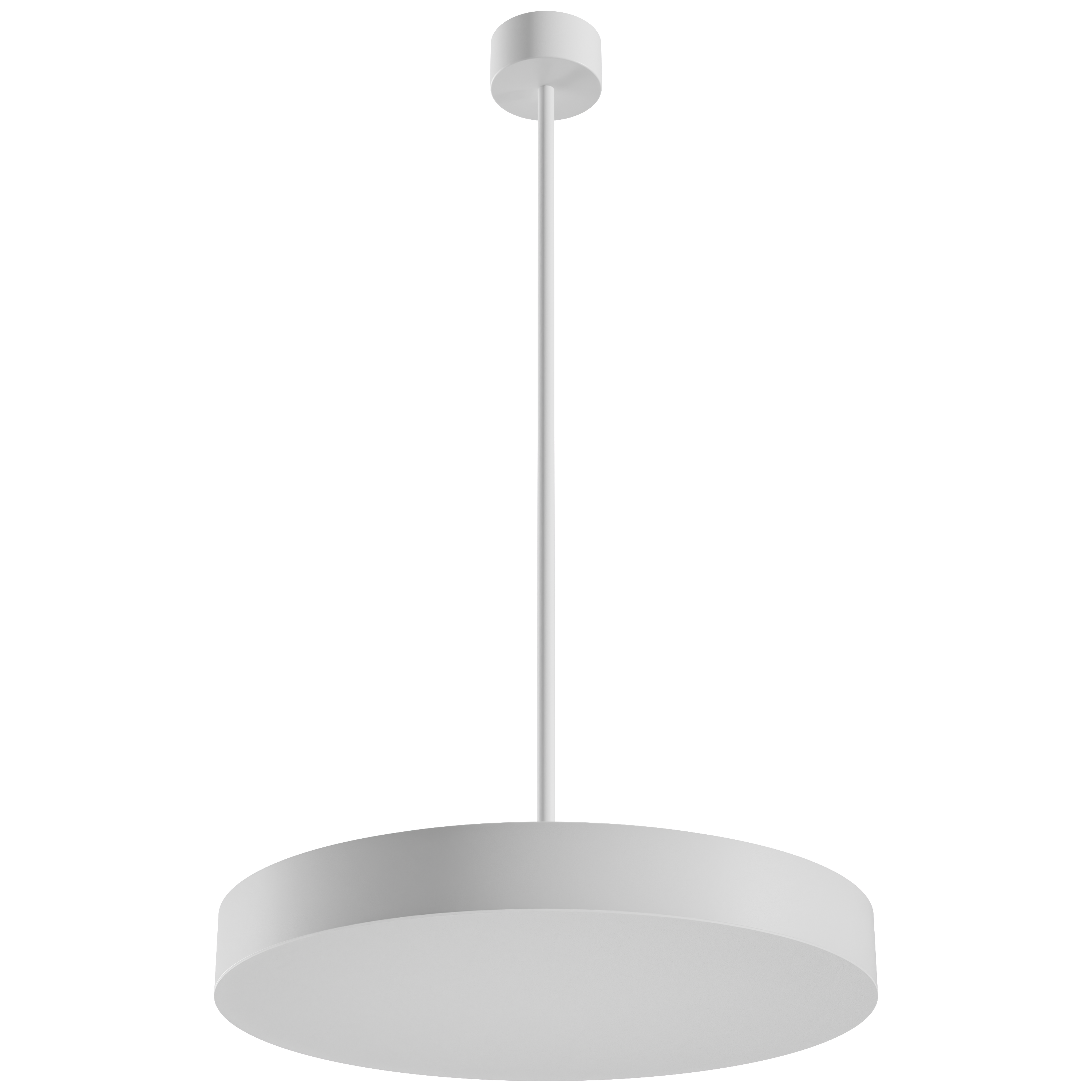 VOL Pendelrohr 1000mm mit Baldachin D=110x55 ws
